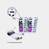 Kép 5/5 - 14500 Uniross AA 1.5V Li-ion tölthető akku 1500mAh USB csatlakozóval C4