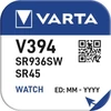 Kép 1/2 - 394/SR45/SR936SW Varta ezüst-oxid gombelem