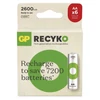 Kép 1/7 - AA 2600mAh GP270AAHCER21-PP6 Recyko ceruza akku Ni-Mh