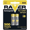 Kép 1/2 - AA 600mAh Raver Solar 60AAHC-C2 akkumulátor
