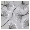 Kép 7/9 - LED fényfüzér – fürtök, nano, 8m, beltéri, hideg fehér, időzítő