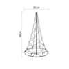 Kép 4/8 - LED karácsonyfa, 180 cm, kültérre és beltérre, meleg fehér