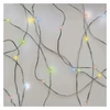 Kép 5/7 - LED karácsonyi nano fényfüzér, 1,9 m, 2x AA, beltéri, többszínű, időzítő