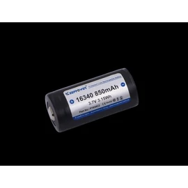 123A méretű 3.7V 850mAh Keeppower 16340 Li-ion akkumulátor védőelektronikával