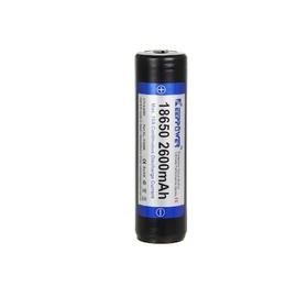 18650 Keeppower Li-ion 3.6V 2600mAh 8A akkumulátor védő elektronikával