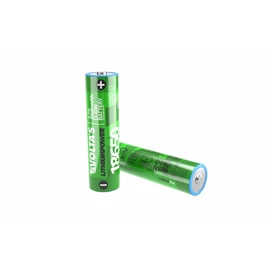18650 Volta's 3.7V 2600mAh Li-ion cella védő elektronikával kúpos