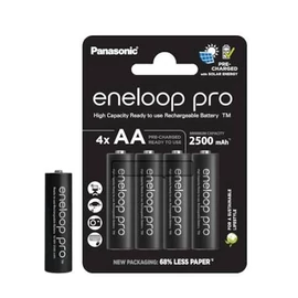 AA 2500mAh Panasonic Eneloop PRO ceruza akku Ni-Mh C4