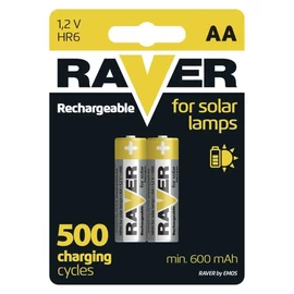 AA 600mAh Raver Solar 60AAHC-C2 akkumulátor