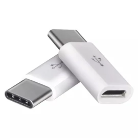 Átalakító/adapter USB-B - USB-C fehér Átalakító/adapter USB-B - USB-C fehér