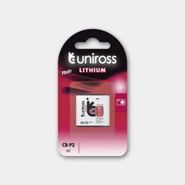CRP2-C1 Uniross lítium fotó elem 6V bliszteres 35*19.5*36mm