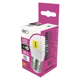 Emos izzó mini gömb 5W E27 foglalat 4000K 470 lumen