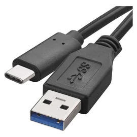 EMOS Töltő- és adatkábel USB-A 3.0 / USB-C 3.1 1m fekete EMOS Töltő- és adatkábel USB-A 3.0 / USB-C 3.1 1m fekete