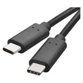 EMOS Töltő- és adatkábel USB-C 3.1 / USB-C 3.1 1m fekete EMOS Töltő- és adatkábel USB-C 3.1 / USB-C 3.1 1m fekete