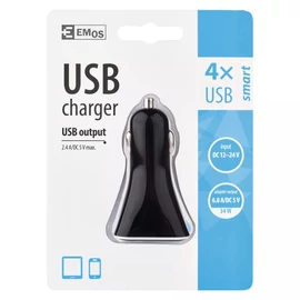 EMOS univerzális 12V töltő USB kimenettel 6,8A EMOS univerzális 12V töltő USB kimenettel 6,8A