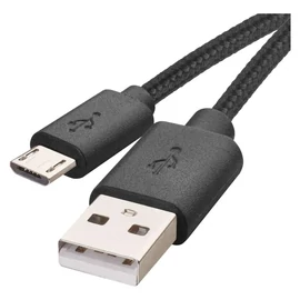 EMOS USB Töltő- és adatkábel A - micro B csatlakozó 2m fekete EMOS USB Töltő- és adatkábel A - micro B csatlakozó 2m fekete