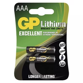 AAA FR03 GP HR03 Lítium mikró elem 1.5V