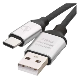 EMOS USB Töltő- és adatkábel USB-A 2.0/USB-C 2.0 1m fekete EMOS USB Töltő- és adatkábel USB-A 2.0/USB-C 2.0 1m fekete