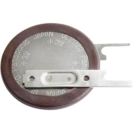 VL2020/VCN Panasonic 3V 20mAh Lítium gomb akkumulátor 2 panellábbal