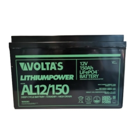 Voltas 12.8V 150Ah LiFePO4 lítium-vasfoszfát akkumulátor 330*175*225 bluetooth