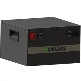 Voltas 25.6V 100Ah napelemes LiFePO4 energiatároló fémházban Voltas 25.6V 100Ah napelemes LiFePO4 energiatároló fémházban
