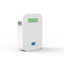 Voltas 5 kWh LiFePO4 lítium-vasfoszfát energiatároló falra szerelhető Voltas 5 kWh LiFePO4 lítium-vasfoszfát energiatároló falra szerelhető