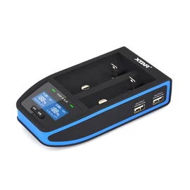 XTAR Over 4 Slim intelligens szuper gyors töltő lítium akkumulátorhoz adapterrel XTAR Over 4 Slim intelligens szuper gyors töltő lítium akkumulátorhoz adapterrel