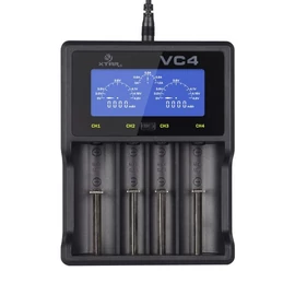 XTAR VC4 Li-ion/Ni-Mh/Ni-Cd töltő USB kábellel XTAR VC4 Li-ion/Ni-Mh/Ni-Cd töltő USB kábellel