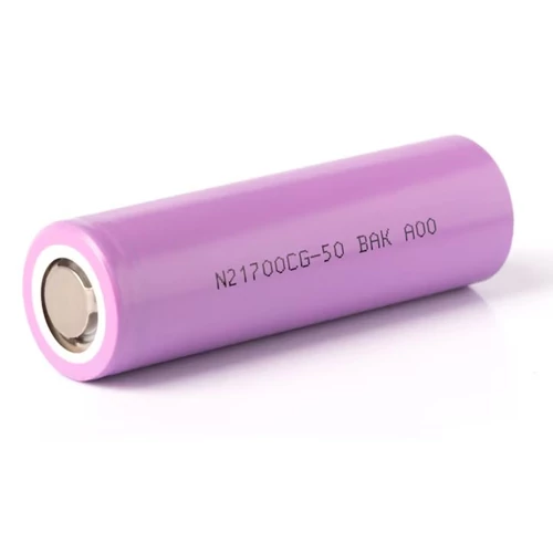 21700 BAK CG-50 3.7V 5000mAh 10,2A Li-ion akkumulátor