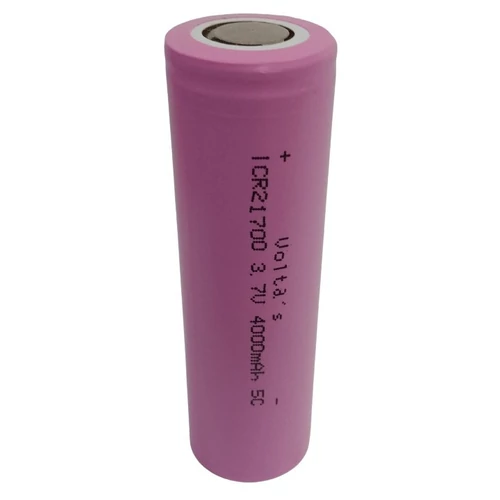 21700 Volta's 3.7V 4000mAh Li-ion cella 21*70mm 20A lapos