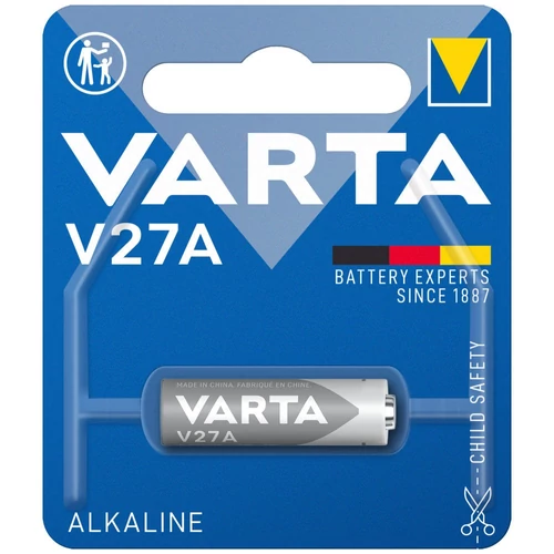 27A-C1 Varta alkáli riasztó elem 12V 19mAh bliszteres