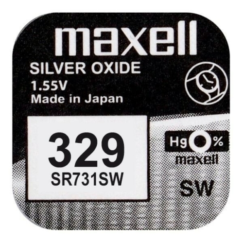 329/SR731SW Maxell ezüst-oxid gombelem