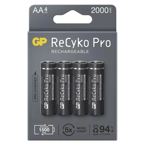 AA 2000mAh GP210AAHCB-2EB4 Recyko Pro ceruza akku papírdobozos Ni-Mh