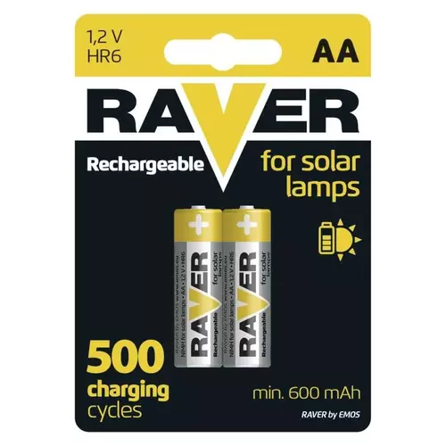 AA 600mAh Raver Solar 60AAHC-C2 akkumulátor