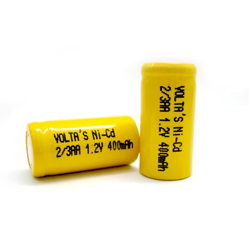 AA2/3 40AAK Voltas akku 400mAh Ni-Mh 14,5*28,7mm