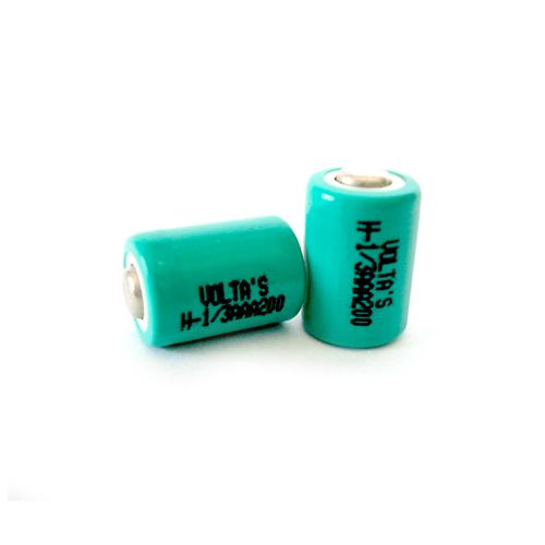 AAA1/3 12AAAM Voltas akku 170mAh Ni-Mh 10,2*14,6mm
