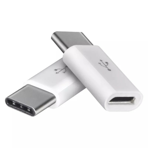 Átalakító/adapter USB-B - USB-C fehér