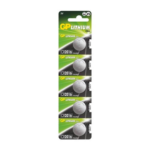 CR2016-C5 3V GP lítium gombelem