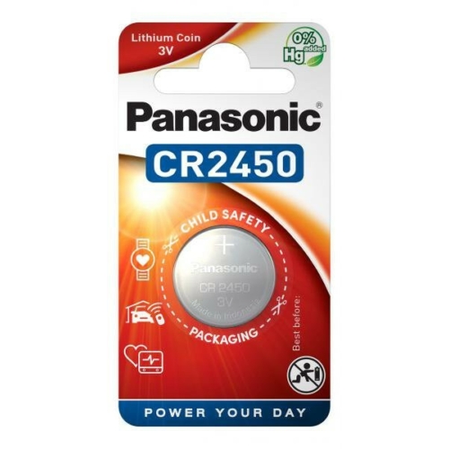 CR2450-C1 3V Panasonic litium gombelem