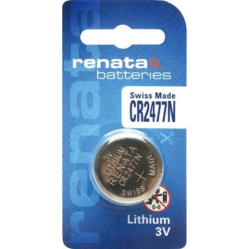 CR2477N Renata lítium peremes gombelem 3V 24*7,7 mm 950 mAh
