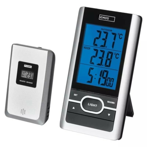 EMOS digitális hőmérő vezeték nélküli E0107
