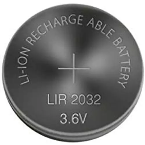 LIR2032 3,6V 45mAh lítium gomb akkumulátor