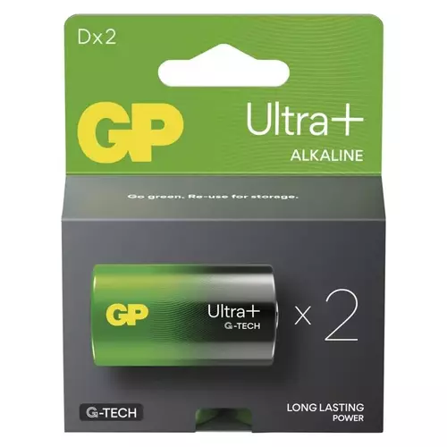 LR20 GP13AUP-C2 UltraPlus alkáli góliát elem bliszteres