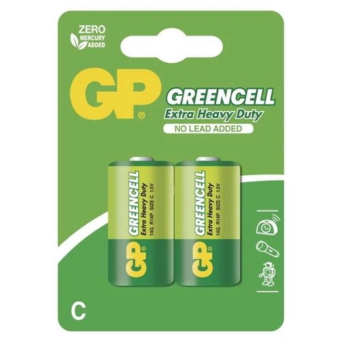 R14 GP14G-C2 Greencell baby elem bliszteres