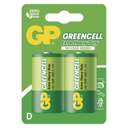 R20 GP13G-C2 Greencell góliát elem bliszteres