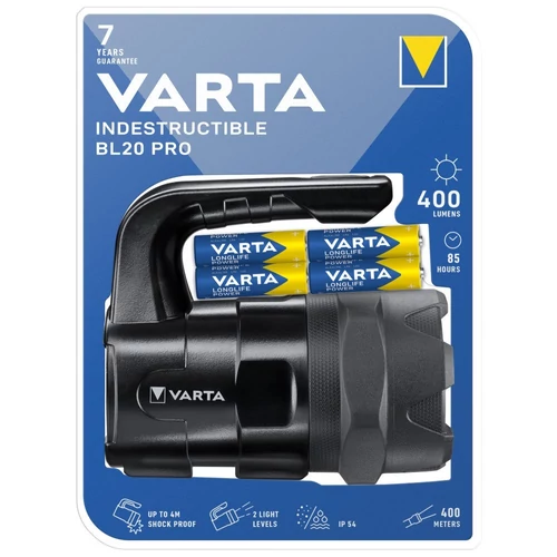 Varta 18751 Indestructible kézilámpa BL20 PRO