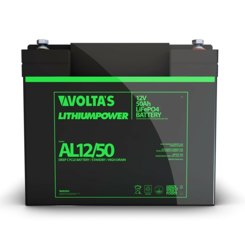 Voltas 12.8V 50Ah LiFePO4 lítium-vasfoszfát akkumulátor 197*166*173 mm bluetooth
