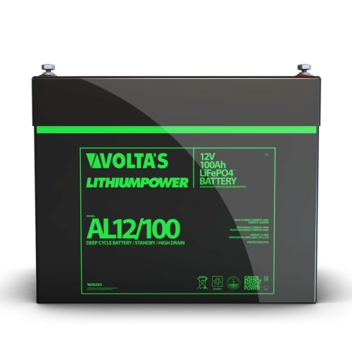 Voltas 12.8V 100Ah LiFePO4 lítium-vasfoszfát akkumulátor 260*170*210 bluetooth