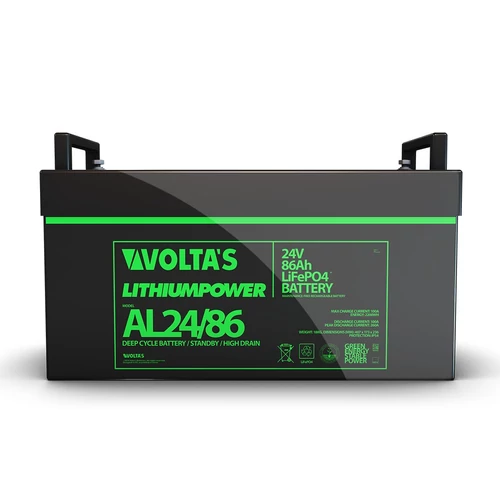 Voltas 25.6V 86Ah LiFePO4 lítium-vasfoszfát akkumulátor 407*175*228